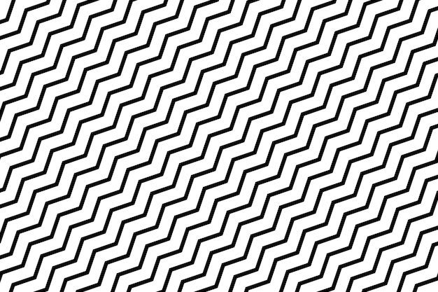 Free Vector zig zag black lines background