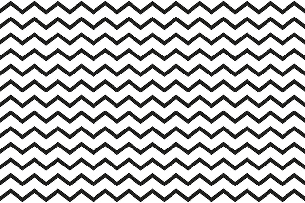 Zigzag Black Lines Background