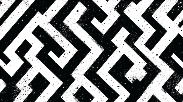 Free vector zigzag lines pattern