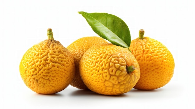 034_Ugli fruit on a white background Generative AI