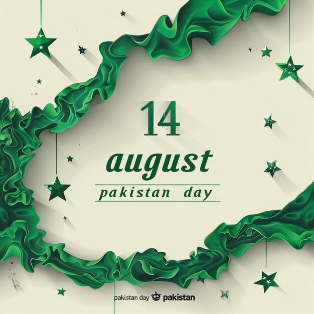 Photo 14 august pakistan day celebration flyer design