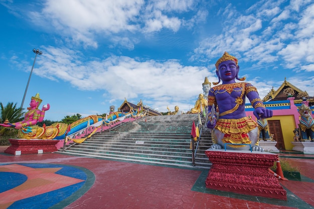 14 Oct 2022 Chiang Rai ThailandxAWat Saeng Kaew Phothiyan Beautiful temple with beautiful views