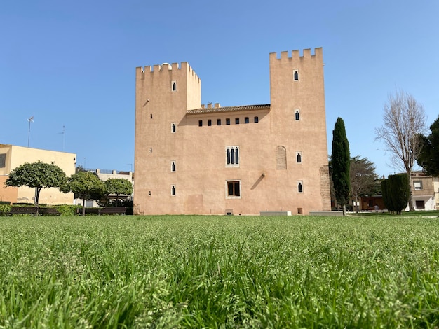 15th Century Gothic castle in Albalat dels Sorells Valencia Spain