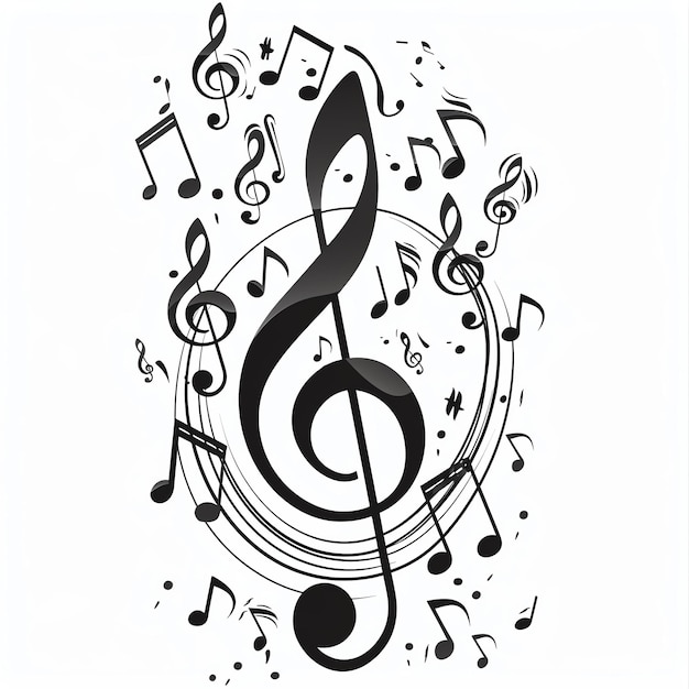 Photo 18 music notes clipart for music class