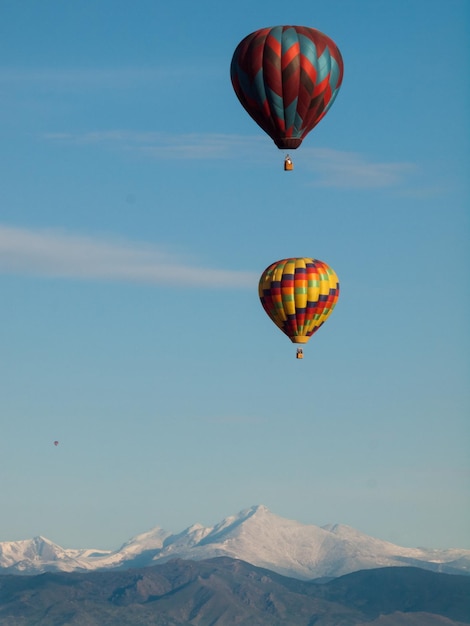 2012 Erie Town Fair and Balloon Festival. The balloon event is part of a day long street fair in the town of Erie.