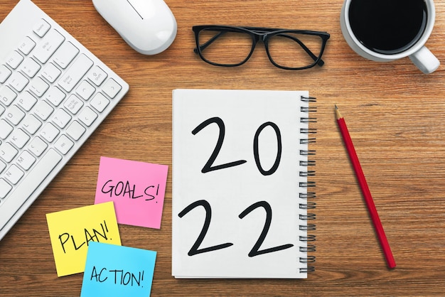 2022 Happy New Year Resolution Goal List and Plans Setting