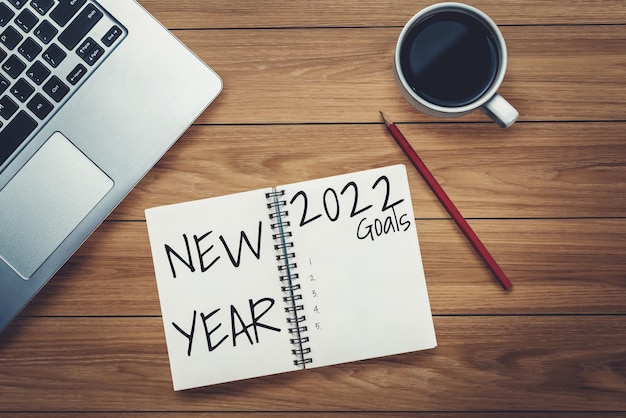 2022 Happy New Year Resolution Goal List and Plans Setting