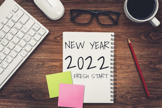 2022 Happy New Year Resolution Goal List and Plans Setting