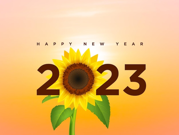 2023 happy new year and new year greetings photo