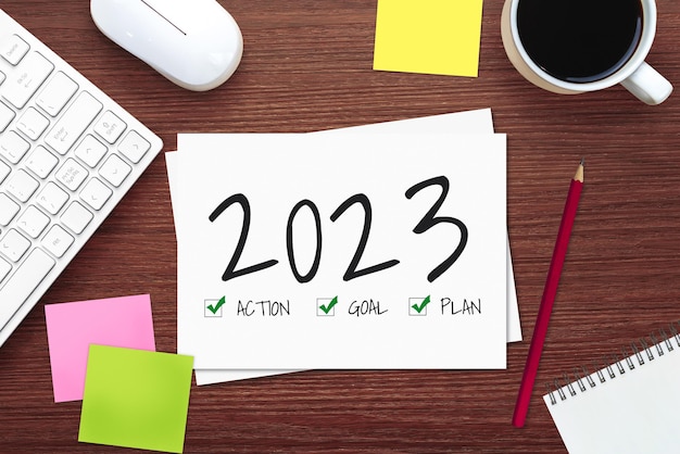 2023 Happy New Year Resolution Goal List and Plans Setting