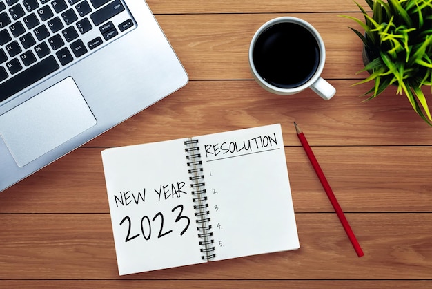 2023 Happy New Year Resolution Goal List and Plans Setting