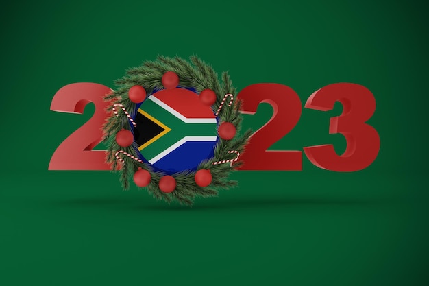 2023 South Africa With Wreath