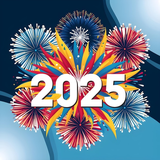 2025 Colorful Fireworks