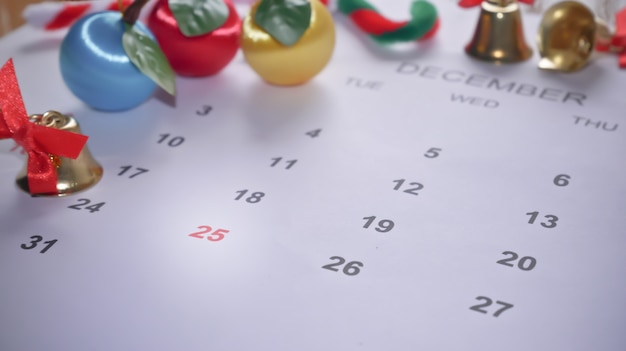 25th christmas day on calendar december 2018