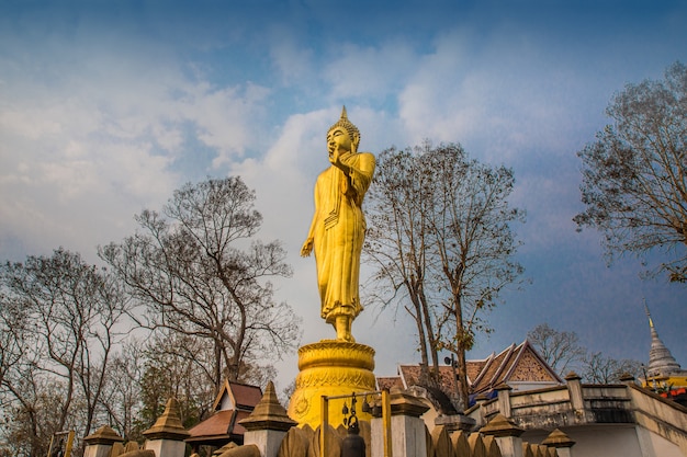 29 February 2020 at Wat Phra That Khao Noi at Nan Thailand people travel in holiday in Wat Phra That Khao Noi unseen Thailand