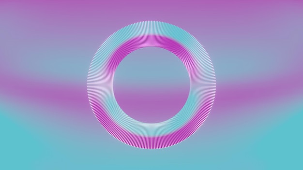 3D abstract holographic swirl a visually striking and dynamic representation of motion and fluidity Ideal for themes related to digital art motion graphics futuristic design