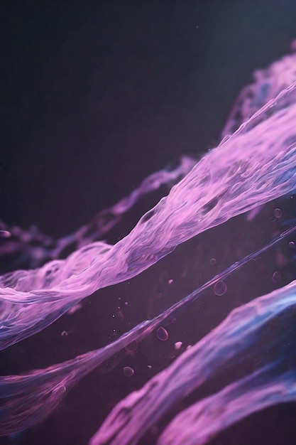 3d Abstract illustration of flowing Mist