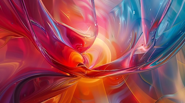 3d abstract modern wave liquid desktop background wallpaper banner