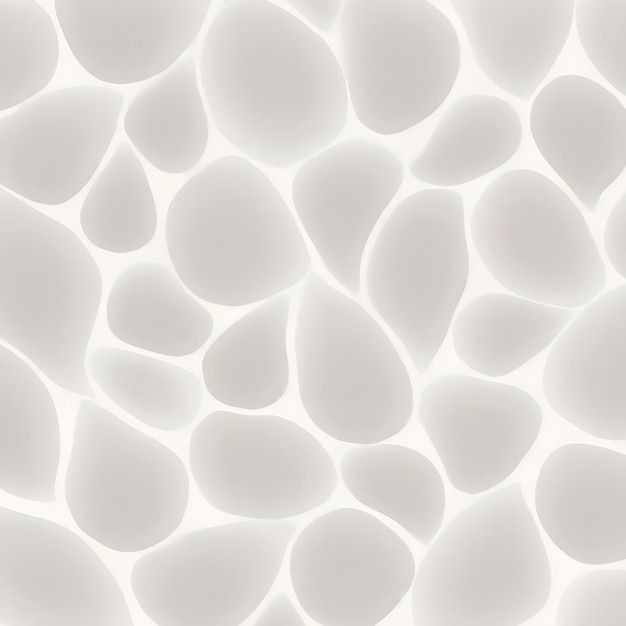 3D abstract organic pattern light background