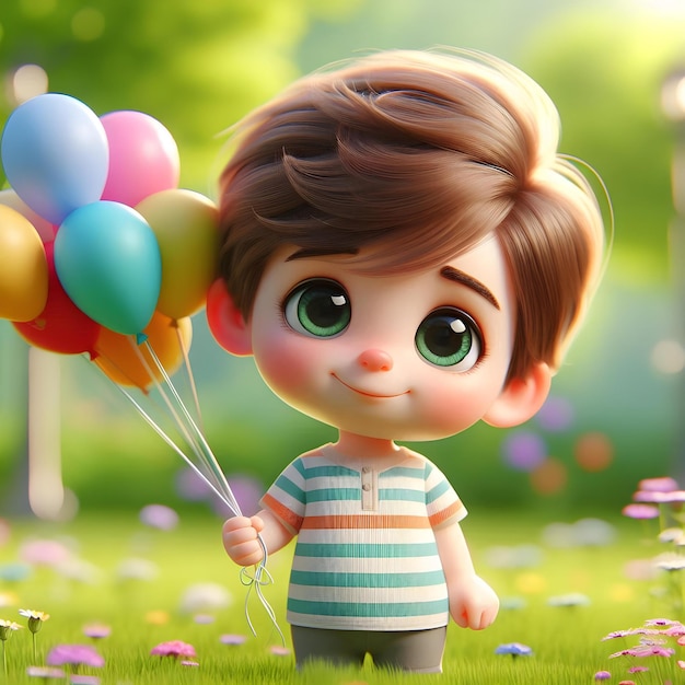 3D Animated Boy Cartoon Modeling Guide