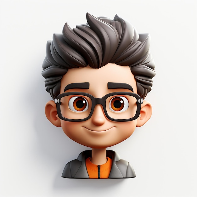 Photo 3d avatar cartoon character