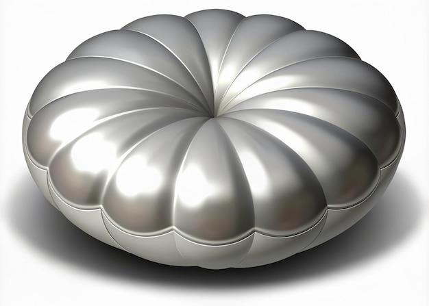 3D balloonlike effect illustration with a puffedout inflated appearance