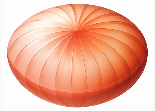 3D balloonlike effect illustration with a puffedout inflated appearance