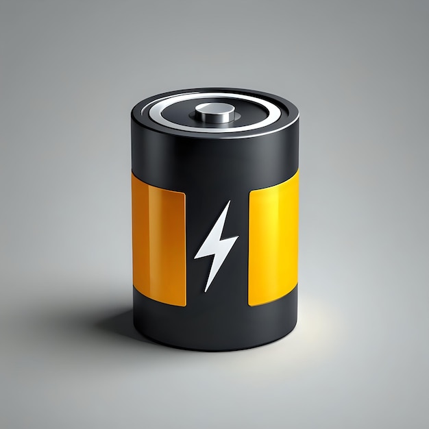 3d Battery Icon