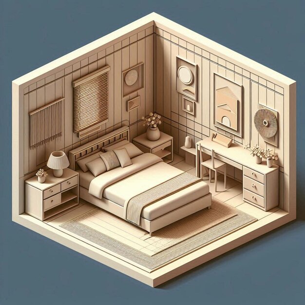 Photo 3d bedroom