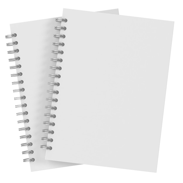 3D book Notebook 3D illustration