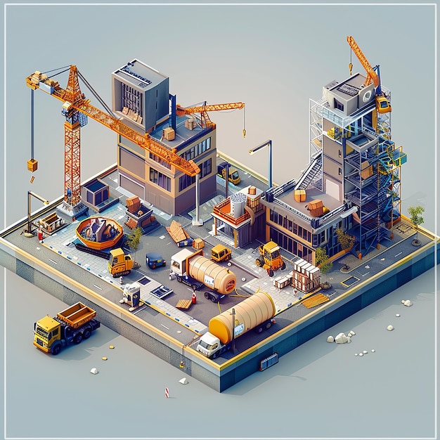 3D Building Icon