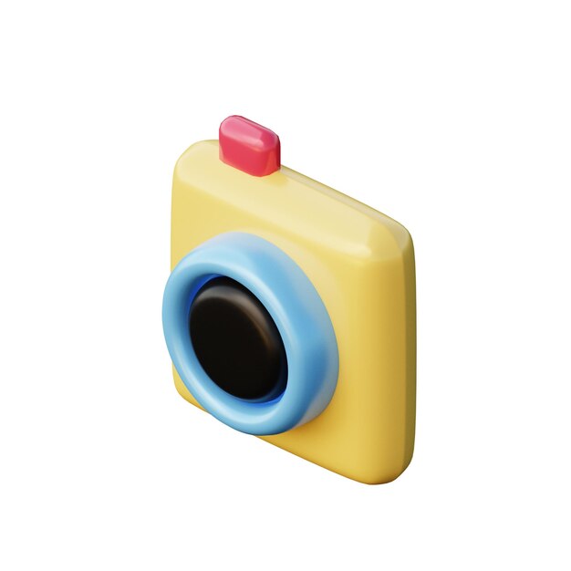 3D Camera Illustration