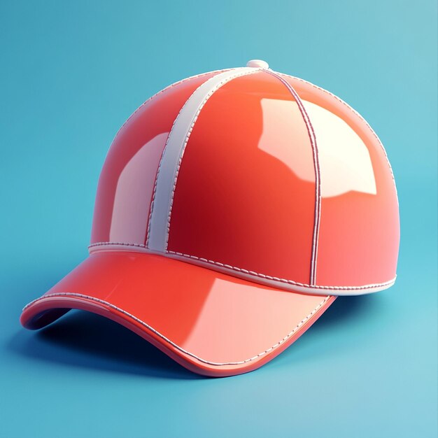 3D Cap Icon Fashion and Headwear Illustration Logo