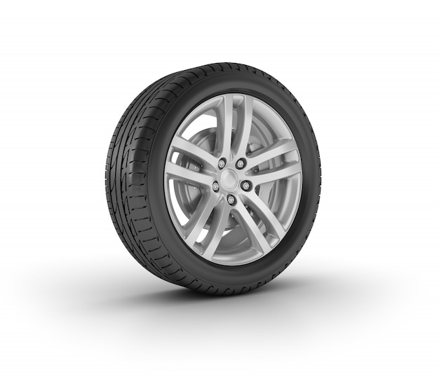 3D Car Wheel