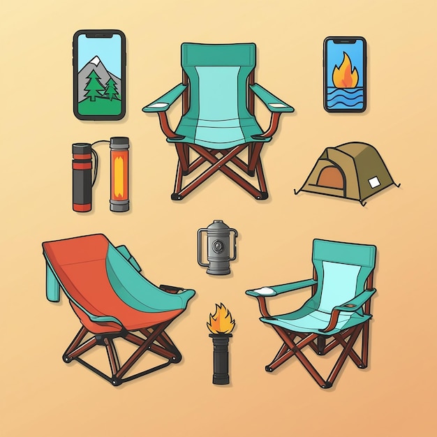 Photo 3d chair pack