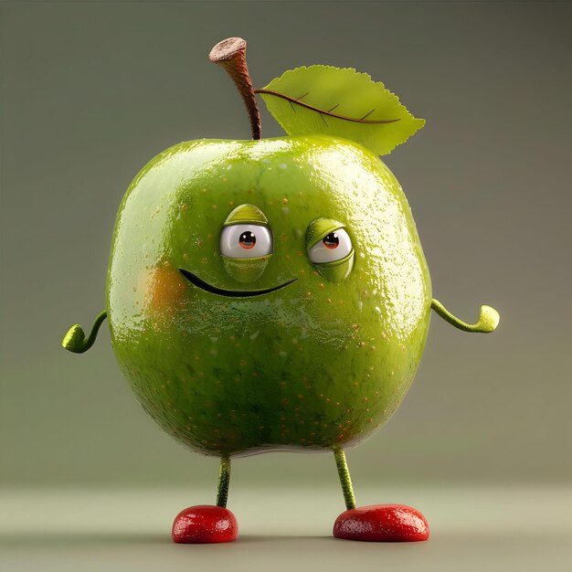 3D Character That Is A Walking Talking Piece Of Fruit With A Witty Sense Of Humor