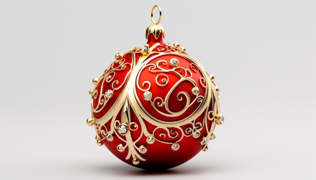 A 3d christmas ornament