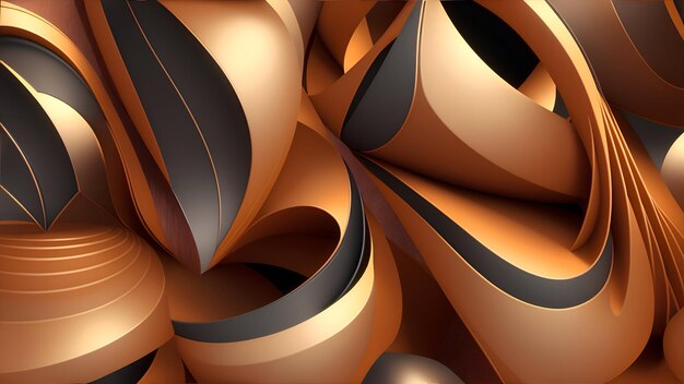 3d Colorful abstract wallpaper and modern background 3