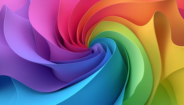 3d colorful background