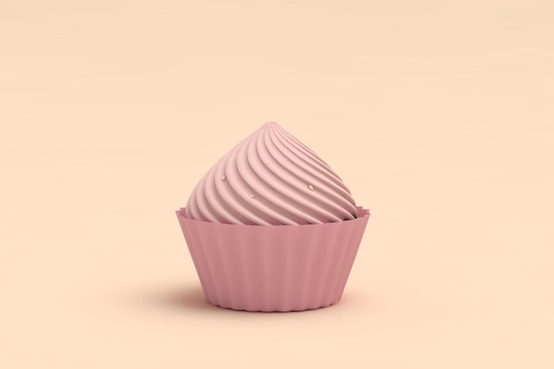 Photo 3d cupcake