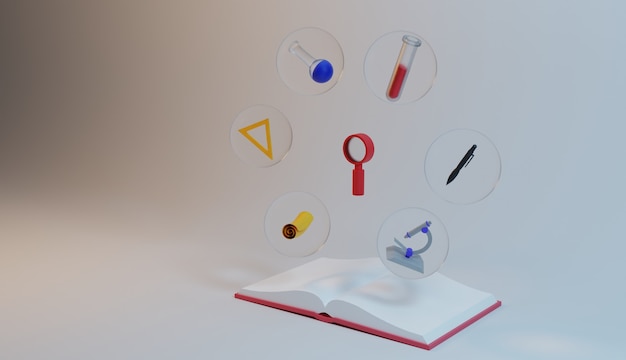 3d design renderings science tool set