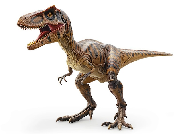 3D Dinosaur Velociraptor Illustration