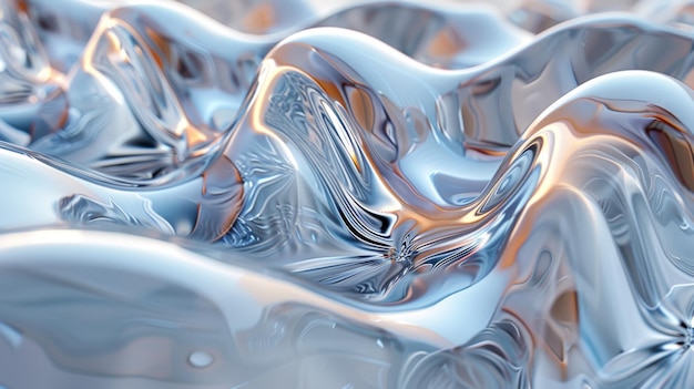 3D Dynamic wave of glasslike structures