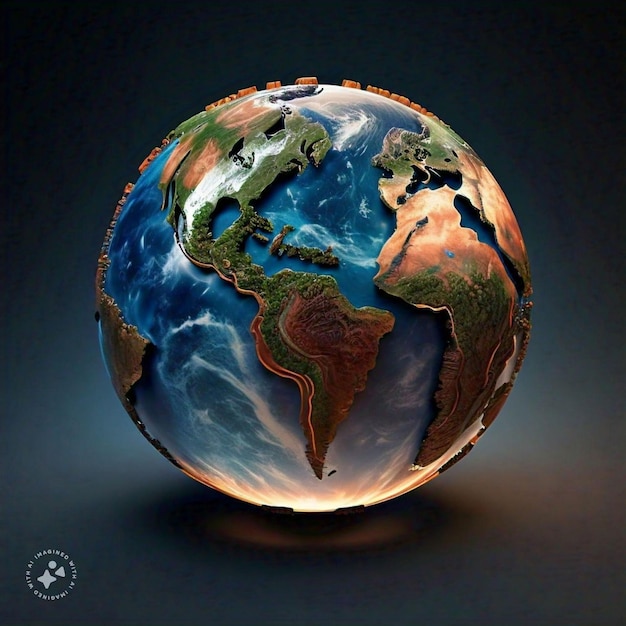 3d earth model realistic