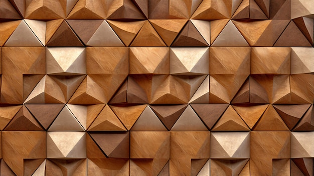 3d elevation tiles ornaments or brown colored wall