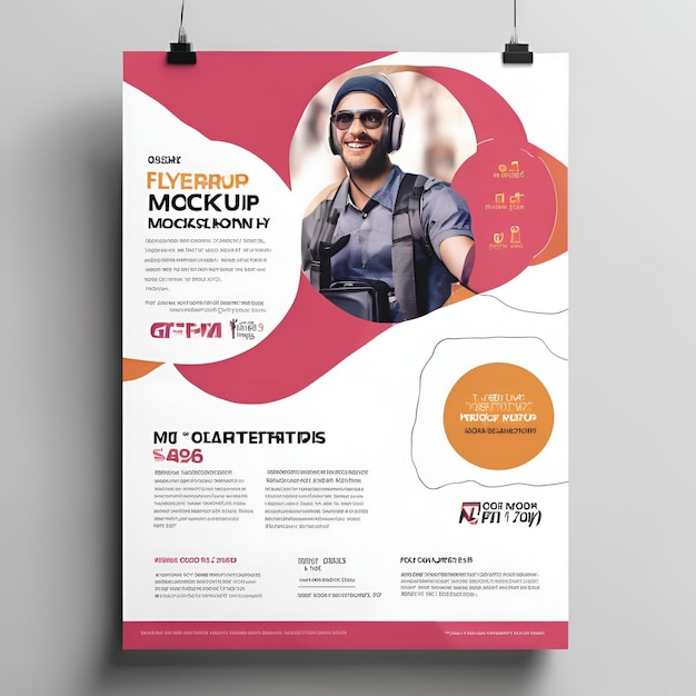 3D Flyer Mockup