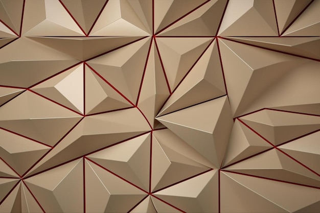 3d geometric background and copy space