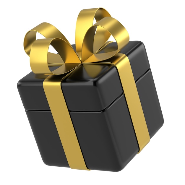 3D gift box 3D illustration