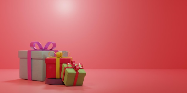 3d gift box wallpaper