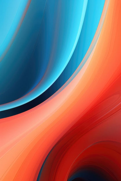 3D glass wave background